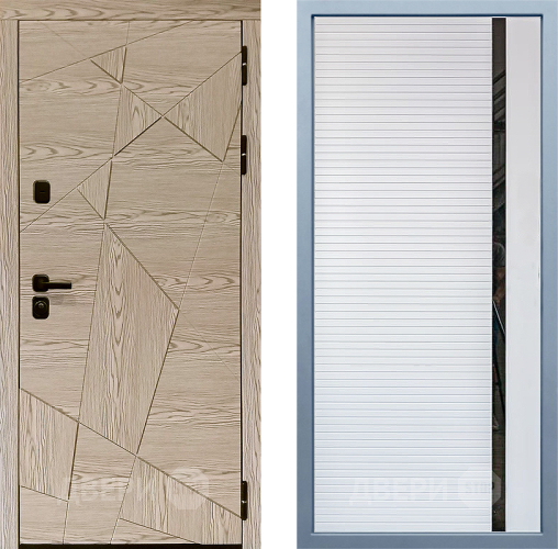 Дверь Дива МД-97/1 МХ-45 Белый матовый в Электростали