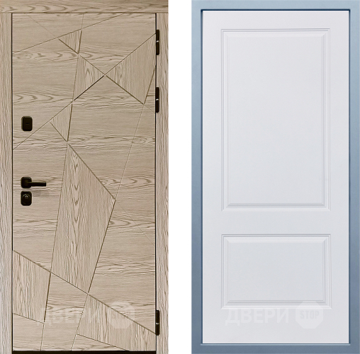 Входная металлическая Дверь Дива МД-97/1 Д-7 Белый в Электростали