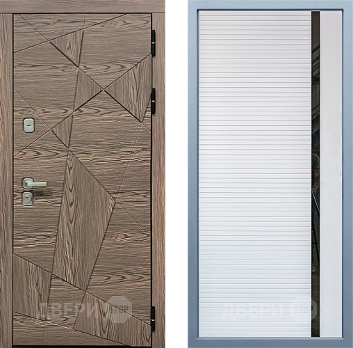 Дверь Дива МД-97/2 МХ-45 Белый матовый в Электростали