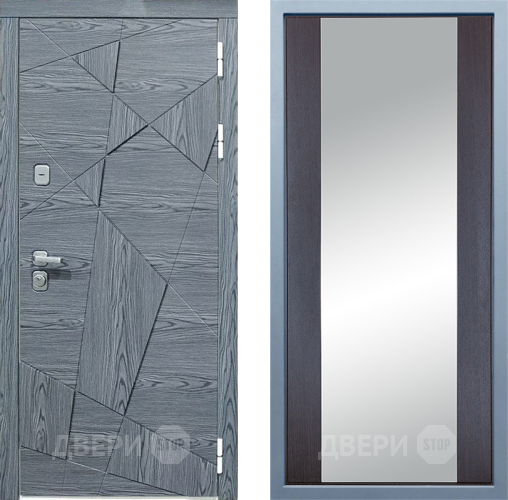 Входная металлическая Дверь Дива МД-97/3 Д-15 Зеркало Венге в Электростали
