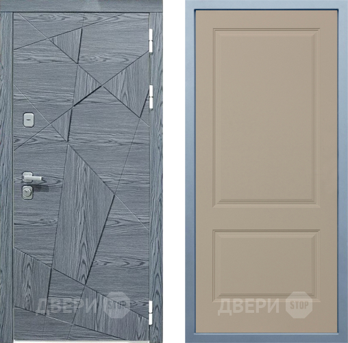 Входная металлическая Дверь Дива МД-97/3 Д-7 Шампань в Электростали