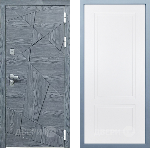 Входная металлическая Дверь Дива МД-97/3 Н-7 Белый в Электростали