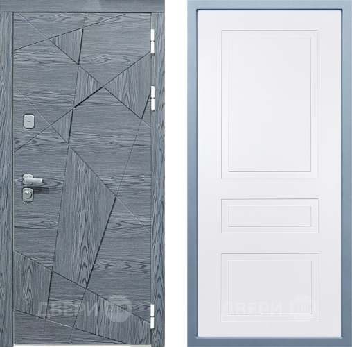 Дверь Дива МД-97/3 Н-13 Белый в Электростали