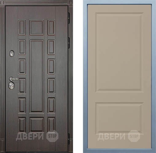 Входная металлическая Дверь Дива МД-38 Д-7 Шампань в Электростали