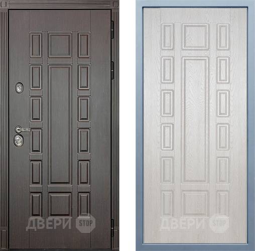 Входная металлическая Дверь Дива МД-38 М-2 Дуб филадельфия крем в Электростали