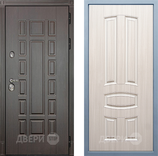 Входная металлическая Дверь Дива МД-38 М-3 Сандал белый в Электростали