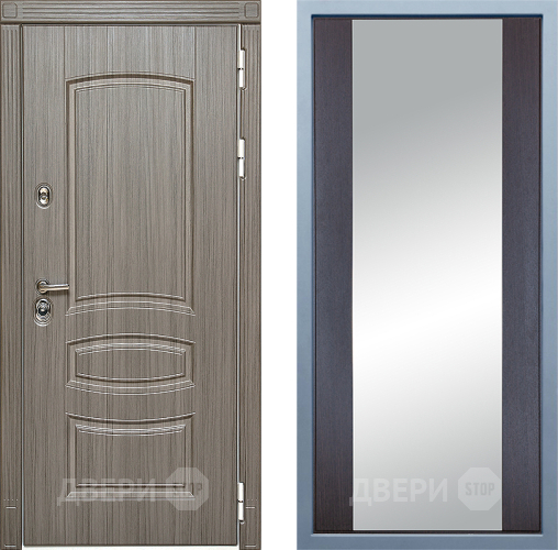 Входная металлическая Дверь Дива МД-42 Д-15 Зеркало Венге в Электростали
