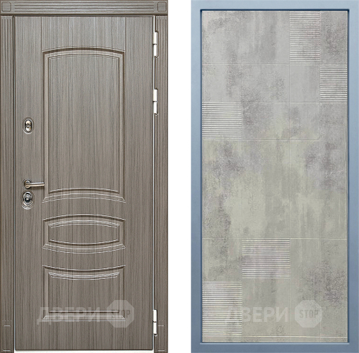 Входная металлическая Дверь Дива МД-42 Д-4 Бетон темный в Электростали