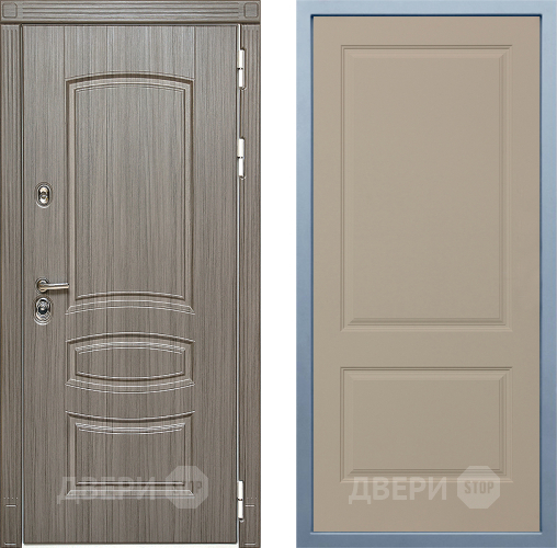 Входная металлическая Дверь Дива МД-42 Д-7 Шампань в Электростали