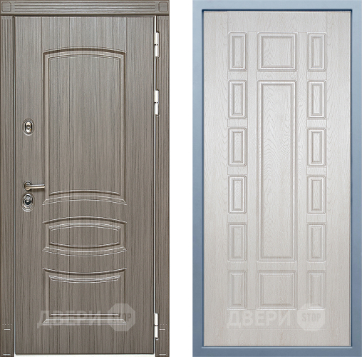 Входная металлическая Дверь Дива МД-42 М-2 Дуб филадельфия крем в Электростали