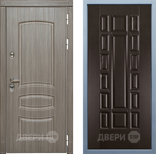 Входная металлическая Дверь Дива МД-42 М-2 Венге в Электростали