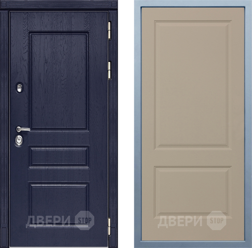 Входная металлическая Дверь Дива МД-45 Д-7 Шампань в Электростали