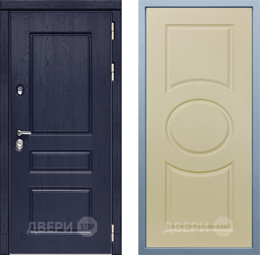 Входная металлическая Дверь Дива МД-45 Д-8 Шампань в Электростали