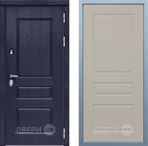 Входная металлическая Дверь Дива МД-45 Д-13 Шампань в Электростали