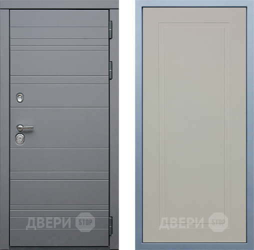 Входная металлическая Дверь Дива МД-39 Н-10 Шампань в Электростали