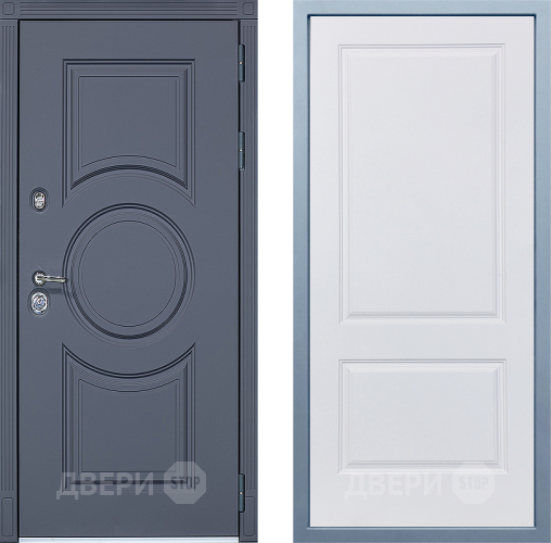 Дверь Дива МХ-30 STR Д-7 Белый в Электростали