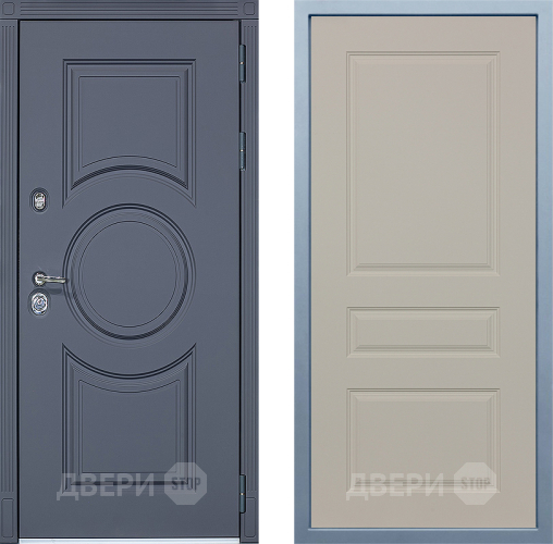 Входная металлическая Дверь Дива МХ-30 STR Д-13 Шампань в Электростали