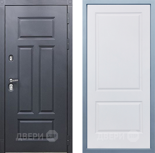 Входная металлическая Дверь Дива МХ-29 STR Д-7 Белый в Электростали