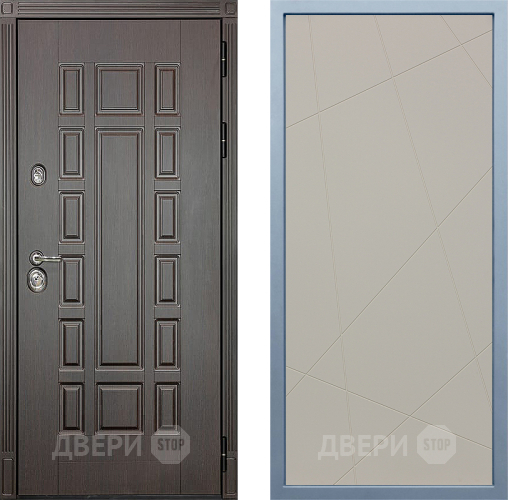 Входная металлическая Дверь Дива МХ-53 STR Д-11 Шампань в Электростали