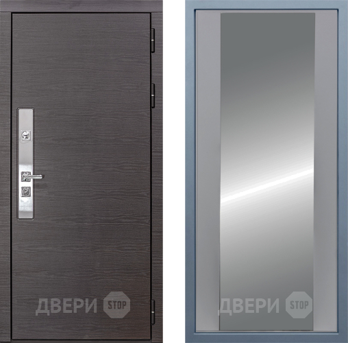 Входная металлическая Дверь Дива МХ-39 STR Д-15 Зеркало Силк Маус в Электростали