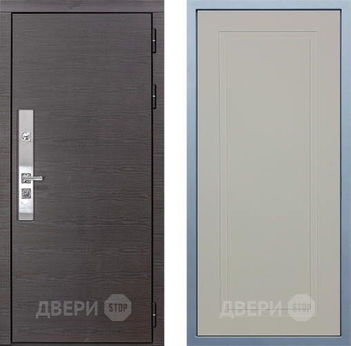 Входная металлическая Дверь Дива МХ-39 STR Н-10 Шампань в Электростали