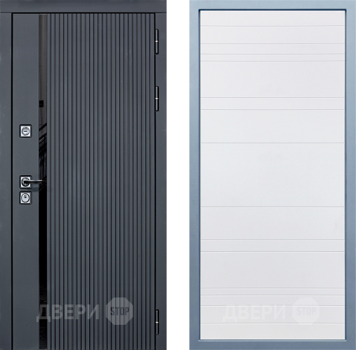 Входная металлическая Дверь Дива МХ-46 STR Д-5 Белый в Электростали