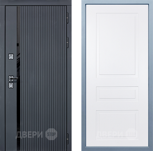 Дверь Дива МХ-46 STR Н-13 Белый в Электростали
