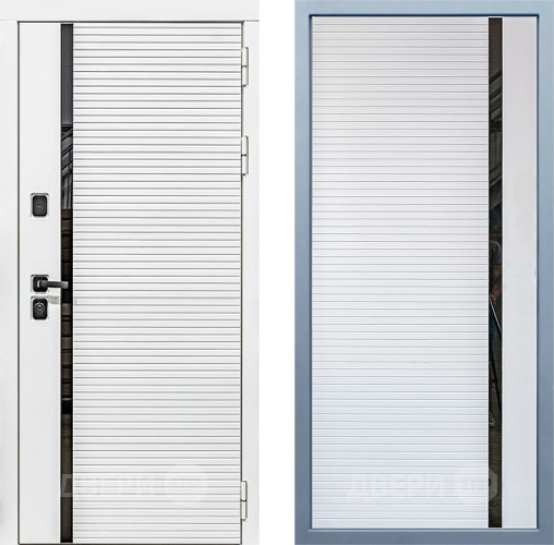 Входная металлическая Дверь Дива МХ-45 Белая STR МХ-45 Белый матовый в Электростали