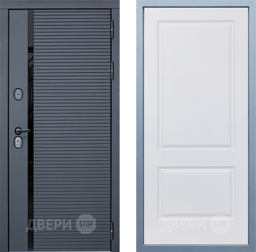 Дверь Дива МХ-45 STR Д-7 Белый в Электростали