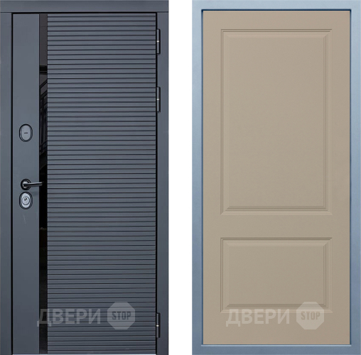 Входная металлическая Дверь Дива МХ-45 STR Д-7 Шампань в Электростали