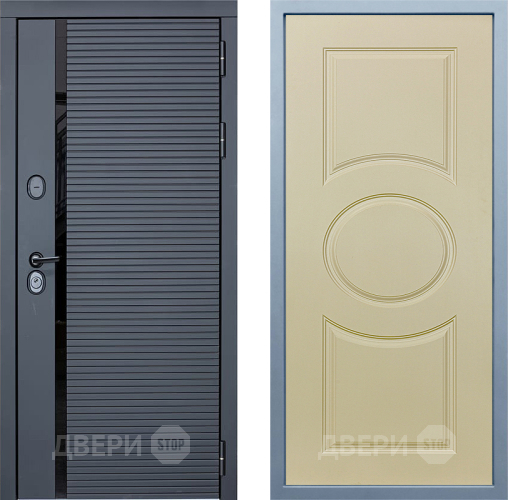 Входная металлическая Дверь Дива МХ-45 STR Д-8 Шампань в Электростали