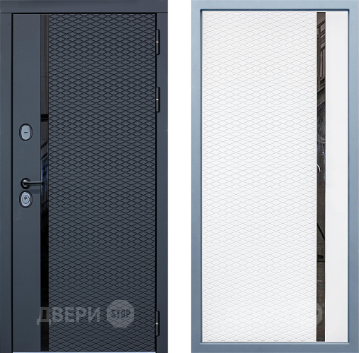 Входная металлическая Дверь Дива МХ-47 STR МХ-47 Белый матовый в Электростали