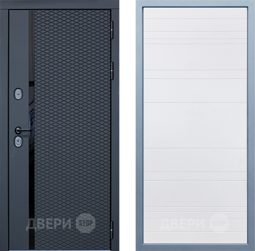 Входная металлическая Дверь Дива МХ-47 STR Д-5 Белый в Электростали