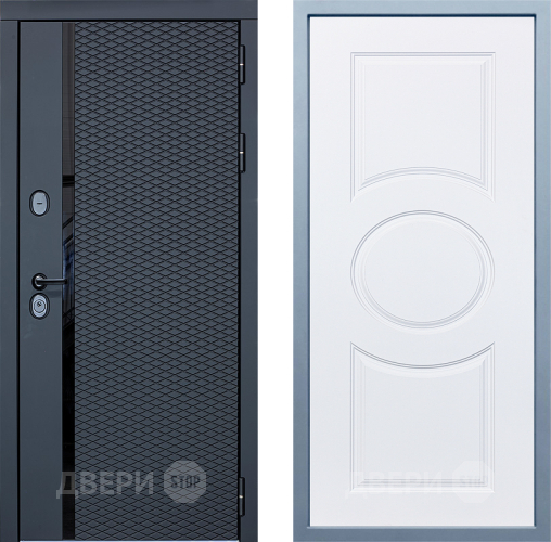 Входная металлическая Дверь Дива МХ-47 STR Д-8 Белый в Электростали