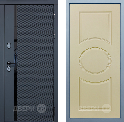 Входная металлическая Дверь Дива МХ-47 STR Д-8 Шампань в Электростали