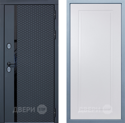 Входная металлическая Дверь Дива МХ-47 STR Н-10 Белый в Электростали