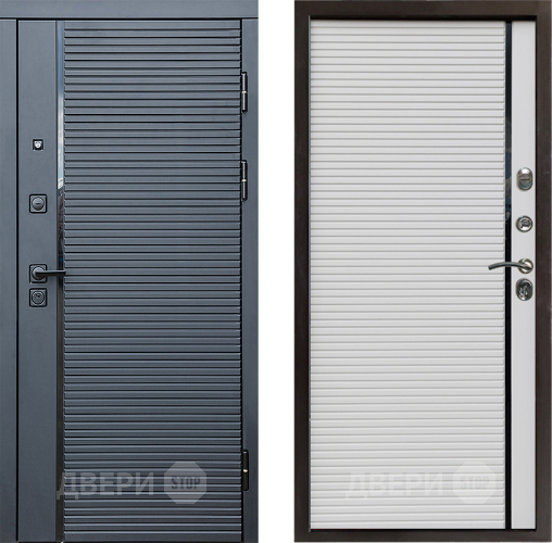 Входная металлическая Дверь Престиж Черная Линия Porte Белый в Электростали