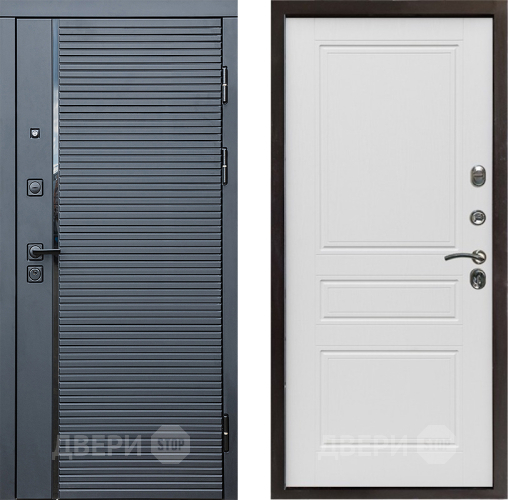 Дверь Престиж Черная Линия Классика Лиственница белая в Электростали