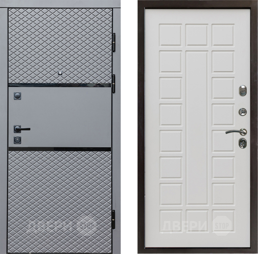 Входная металлическая Дверь Престиж Ромб Престиж Бежевый мат в Электростали