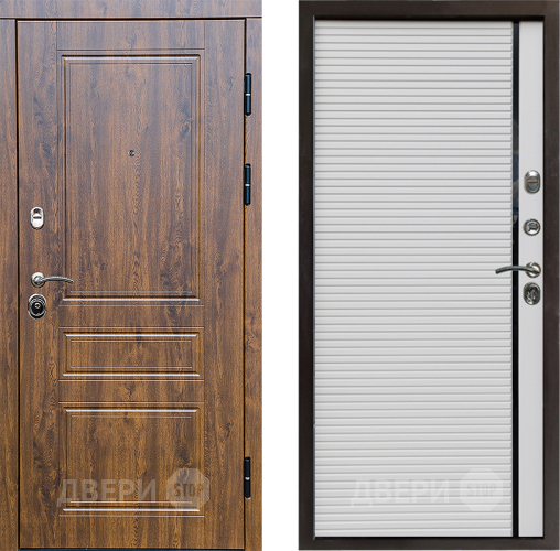 Входная металлическая Дверь Престиж Классика Дуб Porte Белый в Электростали