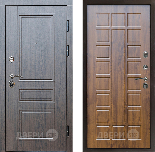 Входная металлическая Дверь Престиж Классика Венге Престиж Дуб в Электростали