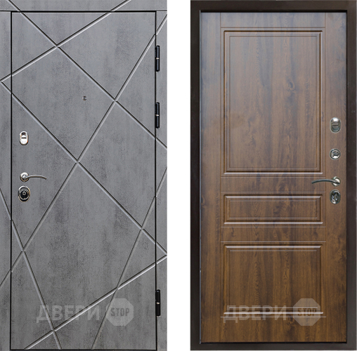 Входная металлическая Дверь Престиж Лучи Классика Дуб в Электростали