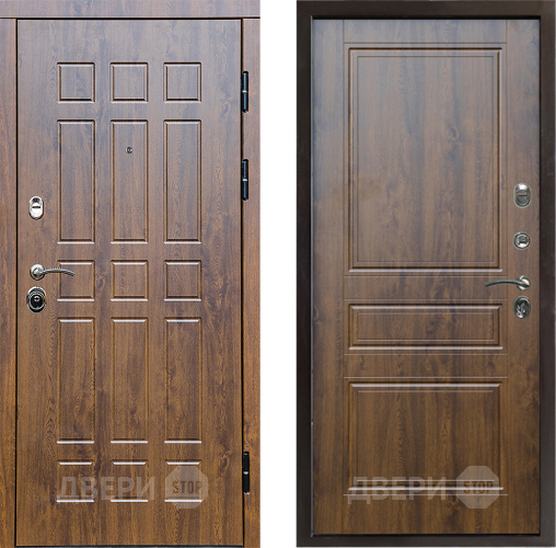 Входная металлическая Дверь Престиж Стандарт Классика Дуб в Электростали
