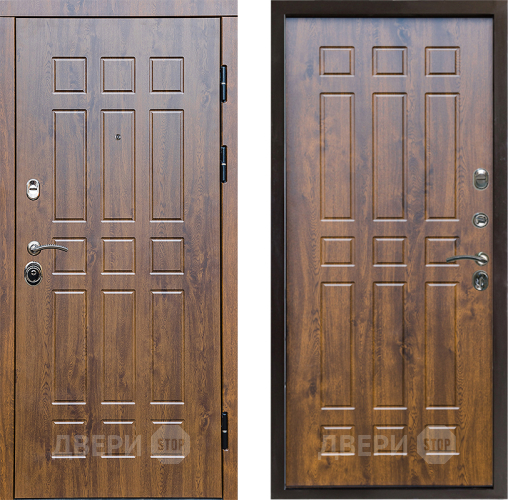 Входная металлическая Дверь Престиж Стандарт Спарта Дуб в Электростали