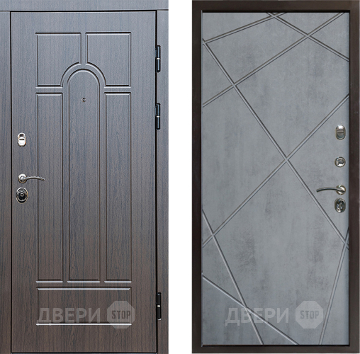 Дверь Престиж Арка Лучи Бетон темный в Электростали