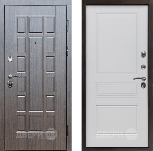 Входная металлическая Дверь Престиж Престиж Классика Белый матовый в Электростали