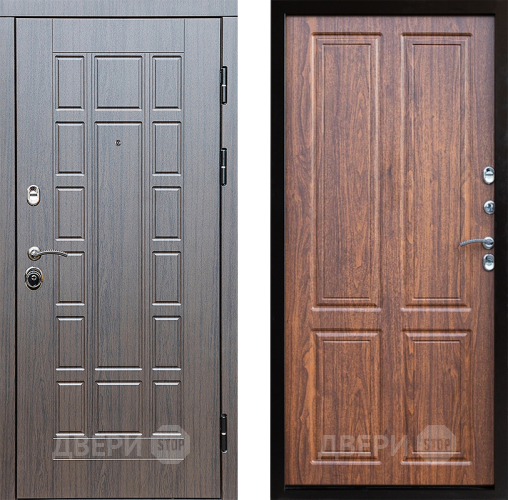 Входная металлическая Дверь Престиж Престиж Премиум Орех светлый в Электростали