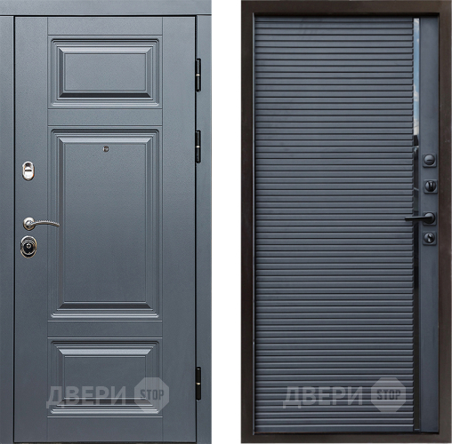 Входная металлическая Дверь Престиж Премиум Porte Черный кварц в Электростали