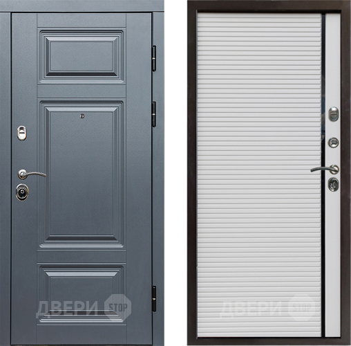 Входная металлическая Дверь Престиж Премиум Porte Белый в Электростали