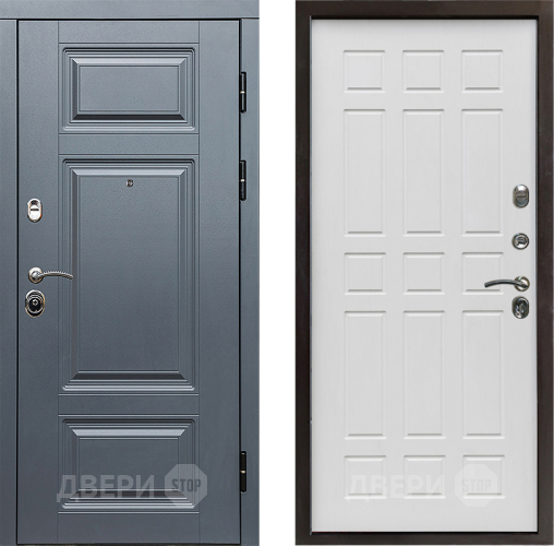 Входная металлическая Дверь Престиж Премиум Спарта Белое дерево в Электростали